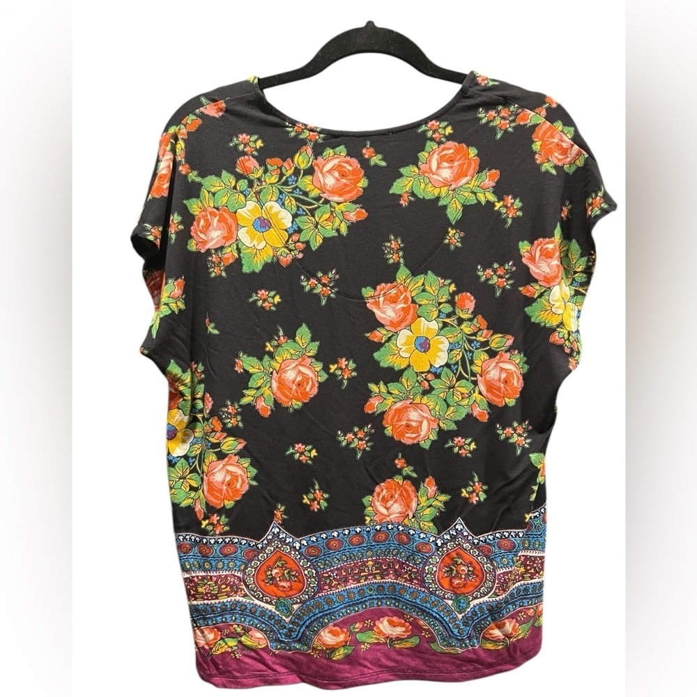 Johnny Was The Janie Favorite Dolman top with a floral print .Size Medium - Picture 6 of 8